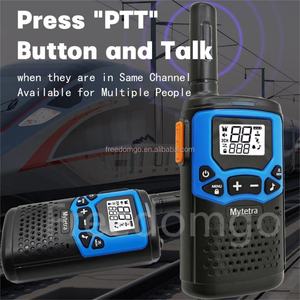 Myyetra MYT-353รับส่งสัญญาณไร้สายแบบสองทางรุ่น FRS PMR446ป้ายทะเบียนแบบพกพาได้ฟรี UHF 5W IPx4กันน้ำ1000-1500mAh - Product Image 6