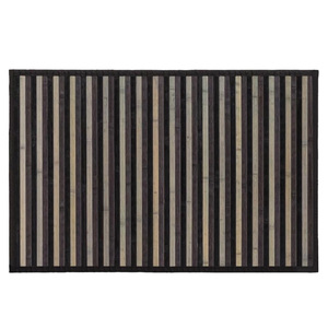 Bamboo <b>Kitchen</b> <b>Mat</b> 60x90 Cm Waterproof Non Slip Brown Striped - Product Image 1