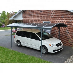 Garages Auvents & Amp Carports avec Gouttière Carport En Aluminium Plaque Polycarbonate Toit Matériau De Toiture - Product Image 6