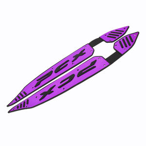 อุปกรณ์ตกแต่งรถจักรยานยนต์ขายส่ง ที่พัก<span class=keywords><strong>เท้า</strong></span>กันลื่น ทำจากอลูมิเนียมอัลลอย สำหรับ PCX150 - Product Image 2