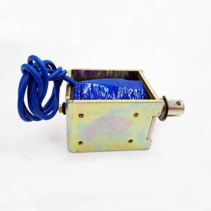 Dc12v/24v 50n Push & pull Type Solénoïde <span class=keywords><strong>Aimant</strong></span> Électrique Tau-1250t 1250 0-12mm Cadre Ouvert Électroaimant Linéaire Solénoïde - Product Image 3