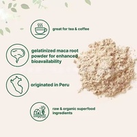 Poudre de Maca pour la Vitalité Masculine, Extrait Herbal avec Protéines et Vitamines pour Hommes, Aphrodisiaque Maca Pour Homme, Dissolution Instantanée