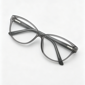Monture de lunettes unisexe YX-8121 œil de chat en PC, monture optique tendance pour hommes et femmes, pour verres de prescription et myopie - Product Image 3