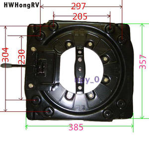 Accessoires pour <span class=keywords><strong>camping</strong></span>-<span class=keywords><strong>car</strong></span>, adaptateurs de siège <span class=keywords><strong>pivotant</strong></span> pour siège conducteur, mécanisme de rotation à 360 degrés - Product Image 4