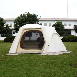 Tente TOPAZ G/L pour 4 personnes, type étendu, une chambre, quatre saisons, imperméable, en polycoton, pour usage extérieur, camping familial - Product Image 1