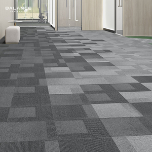 Nylon Dày 50X50 Thương Mại Văn Phòng Gạch Thảm Tùy Chỉnh Alfombra Tapis Nhà Sản Xuất Thảm Karpet Gạch Với Pvc Ủng Hộ - Product Image 1