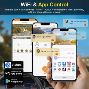Новая модель HD Wi-Fi видеорегистратора для автомобиля 1080P с двойной записью, ночным видением, циклической записью, <span class=keywords><strong>3</strong></span>-дюймовым дисплеем и мониторингом парковки - Product Image 4