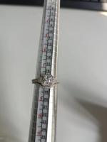 Ensemble de bagues de mariage et de fiançailles personnalisables en argent sterling 925, 2 pièces, inaltérables