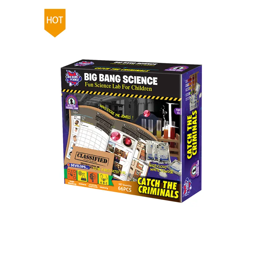 Big Bang SCIENCE spinningtop detection kits creative toys scientific toys educational