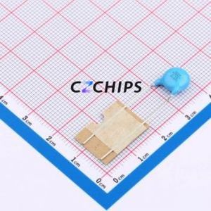 ตัวเก็บประจุแบบปลอดภัย DE6E3KJ222MN3A ชนิด Through hole (THT), ระยะขา P=7.5 มม. 2.2nF 20% 300V/440V X1, Y2 - Product Image 1