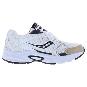 Saucony Ride Millennium Unisex Running <b>Shoes</b> <b>White</b> Gold <b>Black</b> Mesh Breathable Cushioned <b>Sole</b> Athletic Wear - Product Image 2