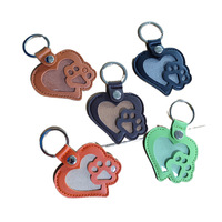 Nouveau design porte-clés commémoratif pour poils d'animaux, mignon porte-clés pour chats et chiens avec sac de rangement portable pour poils d'animaux