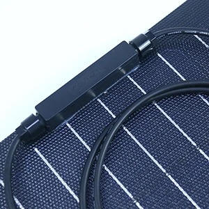 <span class=keywords><strong>Panneau</strong></span> <span class=keywords><strong>solaire</strong></span> monocristallin flexible noir Dokio 12V 100W 200W pour batterie de voiture, bateau et <span class=keywords><strong>kit</strong></span> domestique - Product Image 4