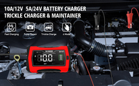 Chargeur de batterie rapide pour voiture et moto HTRC 12V 16A 24V 10A AC pour batteries au lithium LiFePO4 AGM GEL au plomb-acide certifié CE