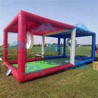 Personnalisé Commercial PVC Drone Ballon de Football Arène Gonflable Drone Tente Cage Gonflable à Vendre