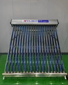 เครื่องทำน้ำร้อนพลังงานแสงอาทิตย์แบบหลอดสุญญากาศคุณภาพสูง ได้รับการรับรองมาตรฐาน CE สำหรับใช้ภายนอกอาคาร โรงแรม และครัวเรือน - Product Image 1