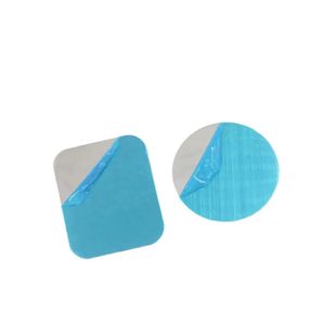 자동차 핸드폰 마운트 스탠드 용 강한 접착제가있는 자기 교체 원형 금속 플레이트 직사각형 디스크 철판 스티커 - Product Image 1