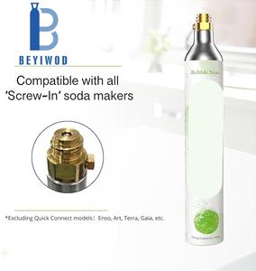 Cylindre <span class=keywords><strong>de</strong></span> gaz CO2 rechargeable TPED 0,6 L pour machine à eau gazeuse <span class=keywords><strong>Sodastream</strong></span> Cylindres <span class=keywords><strong>de</strong></span> CO2 - Product Image 2