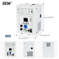 Machine à étincelles 750W pour scène de mariage, couleur blanche, 2 pièces, machine à étincelles froides sans fil avec flight case