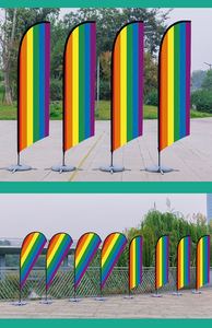 Teardrop battant bannière plage mât vente maintenant <span class=keywords><strong>maison</strong></span> ouverte lavage de voiture swooper personnalisé imprimé drapeau de plumes avec base de pointe - Product Image 2