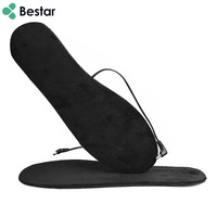 Semelles chauffantes USB légères en EVA, coussin chauffant électrique pour les pieds, chauffe-pieds, tapis chauffant pour les chaussettes, semelles chauffantes pour les sports d'hiver en plein air