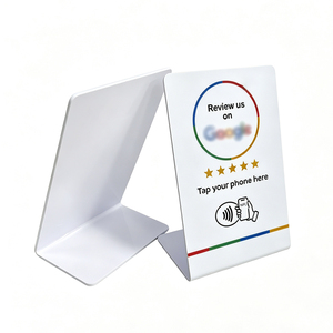 Mini Soporte NFC Sin Contacto para Reseñas de Google, Base de PVC para Mostrar Reseñas en Redes Sociales - Product Image 2