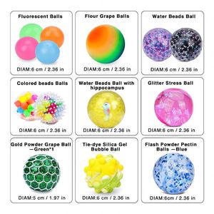 Cubo Sensorial de Lujo Premium Color Sandía, Bola Antiestrés de Levantamiento Lento, Juguete Blandito de Maltosa Planet para Adultos - Product Image 2