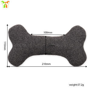 Yaratıcı pamuk köpek çiğneme oyuncağı açık köpek kemik çiğnemek oyuncak kemikleri sıcak satış Pet çiğnemek oyuncak - Product Image 6