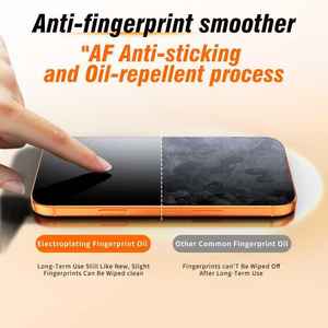 AIKICE 2.5D copertura completa galvanica vetro temperato protezione dello schermo resistente all'usura per IPhone17 Air 17 Pro Max telefono cellulare - Product Image 3