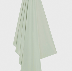 高品質カスタムロゴとカラーリキッドジャージースカーフ<span class=keywords><strong>Hijab</strong></span>クラウドジャージー良いステッチロール裾赤ちゃんニートステッチ - Product Image 5