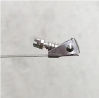 Collier de serrage rapide en acier inoxydable KEYFOSS 64 mm Diamètre intérieur max. 12,6 mm Levier réversible Métrique Garantie 1 an