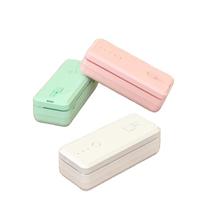 Taşınabilir Mini manyetik isı mühür makinesi plastik vakumlama makinesi çip ve çanta sızdırmazlık için kesici ile pil inşa - Product Image 1