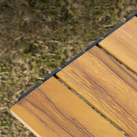 Randonnée légère BBQ Camping Table pliable Bureau Table basse de pique-nique en aluminium de haute qualité
