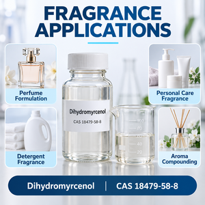 Dihidromircenol 99% Ingrediente de Fragancia CAS 18479-58-8 para Formulaciones de Perfumes y Cuidado Personal - Product Image 5