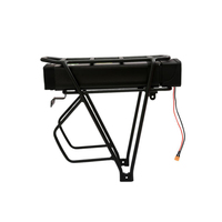 Paket Baterai untuk Sepeda Listrik, Rak Belakang, Baterai Lithium Ion 48V 13s8p 18650 untuk Sepeda Elektrik
