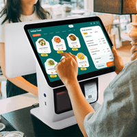 Ordinateurs de bureau tout en un systèmes de point de vente d'ordinateur à écran tactile à vendre machine de point de vente android