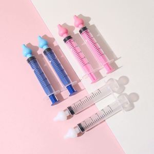 Seringue d'irrigation nasale professionnelle pour bébé, en PP et TPE, légère, portable, nettoyeur de nez pour nourrissons, utilisation plus sûre, personnalisable, pour la maison - Product Image 5
