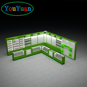 Armoire haut de gamme pour vitrine de magasin de fumée vitrine de vente au détail vitrine de <span class=keywords><strong>pharmacie</strong></span> en verre <span class=keywords><strong>avec</strong></span> <span class=keywords><strong>miroir</strong></span> - Product Image 5