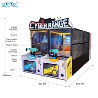 Centre de jeux d'arcade EPARK Terrain de jeux intérieur Équipement d'amusement Simulateur de tir au pistolet Machine de jeu d'arcade de tir à pièces