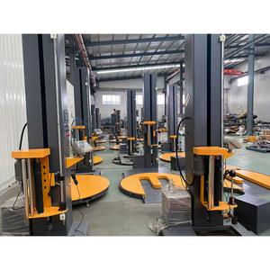 Machine d'emballage de palettes entièrement automatique avec <span class=keywords><strong>film</strong></span> étirable pour charges de palettes industrielles - Product Image 4