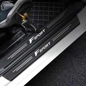 Autocollants de seuil de porte de voiture en Fiber de carbone pour Lexus F LFA ISF GSF RCF F <span class=keywords><strong>SPORT</strong></span> ct gs nx Accessoires de voiture - Product Image 1