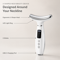 Appareil de soin du cou portable rechargeable pour la beauté et les soins de la peau