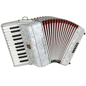Chine Fournir Perroquet Marque 25 Touches 12 Basse Surface Celluloid Accordéon Diatonique - Product Image 3