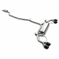 Système d'échappement haute performance pour BMW X3 G01 X4 G02 B482.0T CatBack avec commande de soupape et embouts personnalisés