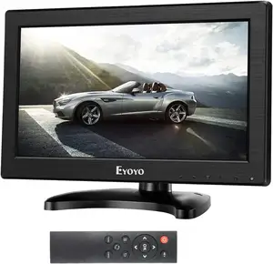 Eyoyo, оптовая продажа, 12 дюймов, 1366x768, TFT, ЖК-дисплей, портативный мини-HD цветной экран, монитор с AV HDMI, BNC, VGA вход