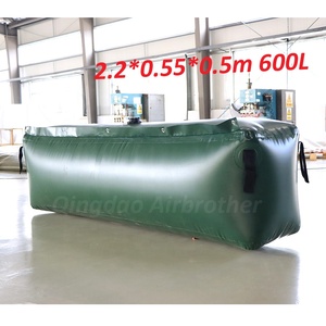 Travesseiro de plástico dobrável para armazenamento de água, tanque de água em PVC para primavera, 750L - Product Image 4