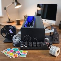 Petite imprimante d'étiquettes UV à jet d'encre A3 XP600 L805 UVV, machines d'impression d'étiquettes UV en rouleau, équipées d'une fonction de vernissage