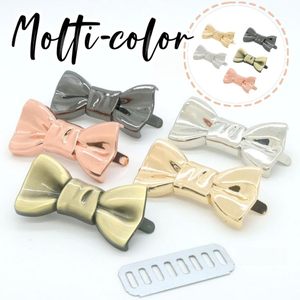 PCS Bowknot Label Tag With Shim Metal Sign Alloy Sewing Items Accessories For <b>Purses</b> Bags Shoes Clothes - Product Image 3