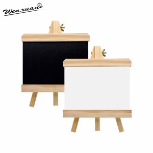 <span class=keywords><strong>Pizarra</strong></span> Deslizante de Madera Pequeña de 18*24cm, Exhibidor Publicitario, Marco de Madera, Mini Exhibidor, <span class=keywords><strong>Caballete</strong></span> de Madera - Product Image 1
