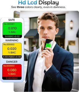 <span class=keywords><strong>Alcootest</strong></span> certifié CE à réponse rapide, moniteur de niveau <span class=keywords><strong>d</strong></span>'alcool, accessoire essentiel pour la sécurité routière, testeur <span class=keywords><strong>d</strong></span>'alcool pour usage personnel - Product Image 5